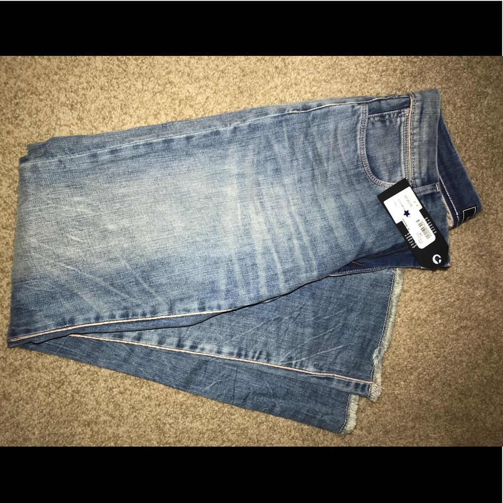 Straight leg jeans